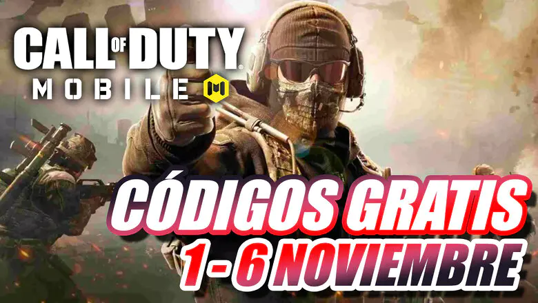cod mobile codigos noviembre