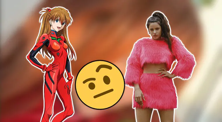 Imagen de Rosalía muestra su lado más otaku al vestir un logrado cosplay de Evangelion
