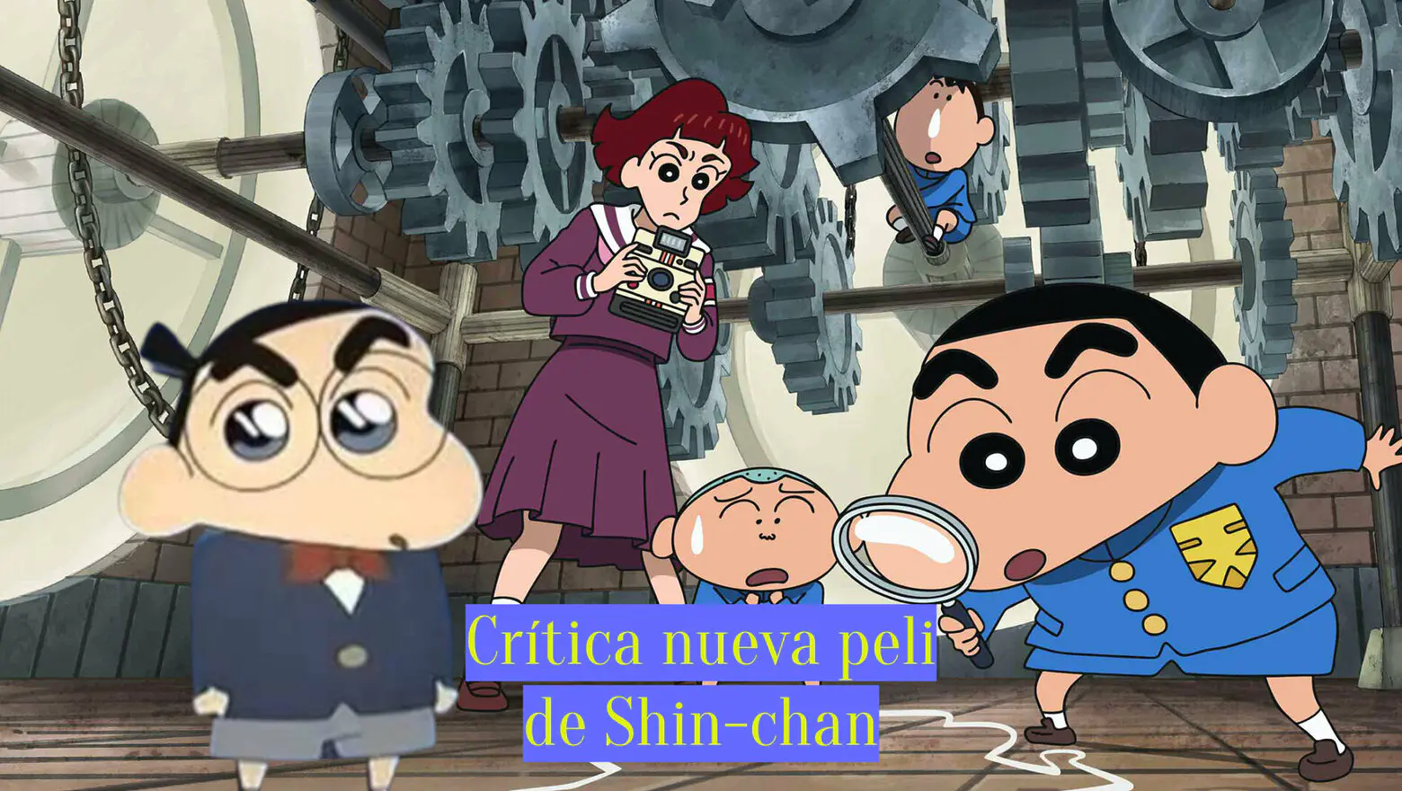 Critica Shin-chan y el misterio de la Academia Tenkasu
