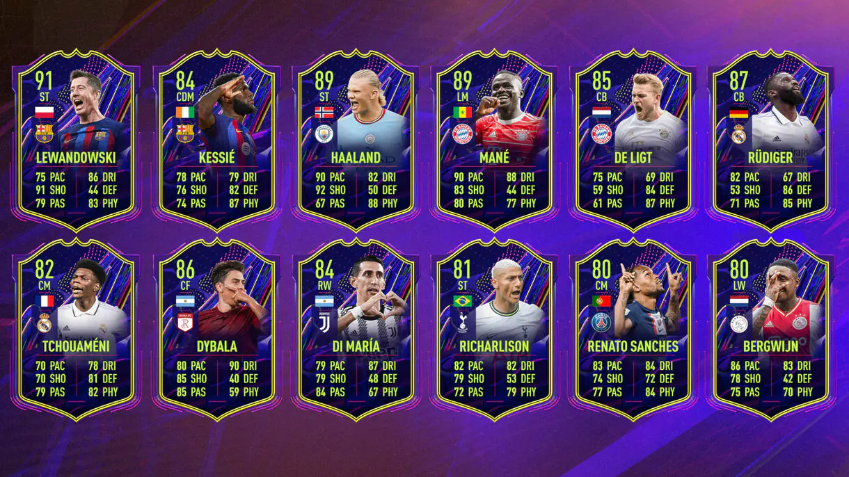 Doce cartas OTW FIFA 23 Ultimate Team cuyos clubes ya suman dos victorias en la serie 