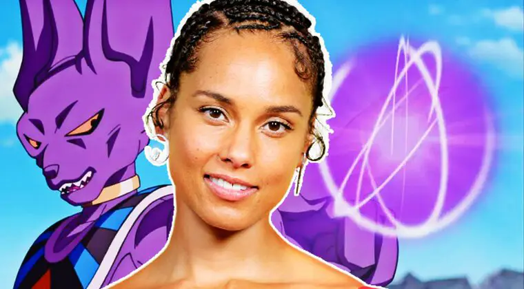 Imagen de Dragon Ball Super: Alicia Keys hace cosplay de Beerus y lo goza por todo lo alto