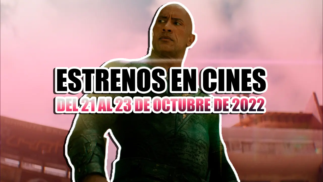 estrenos cines black adam