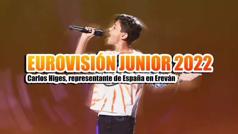 eurovision junior 2022 carlos higes