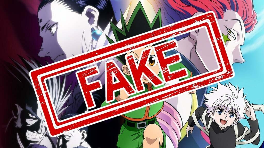 fake hunter x hunter