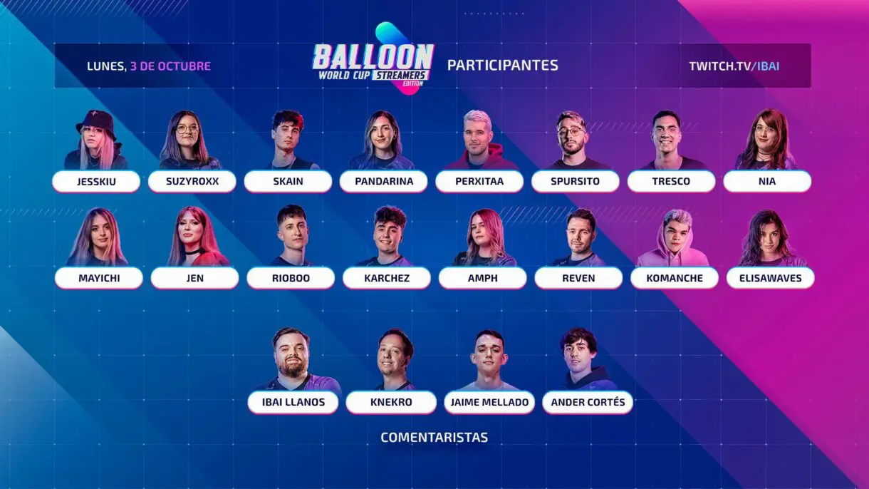 participantes balloon world cup