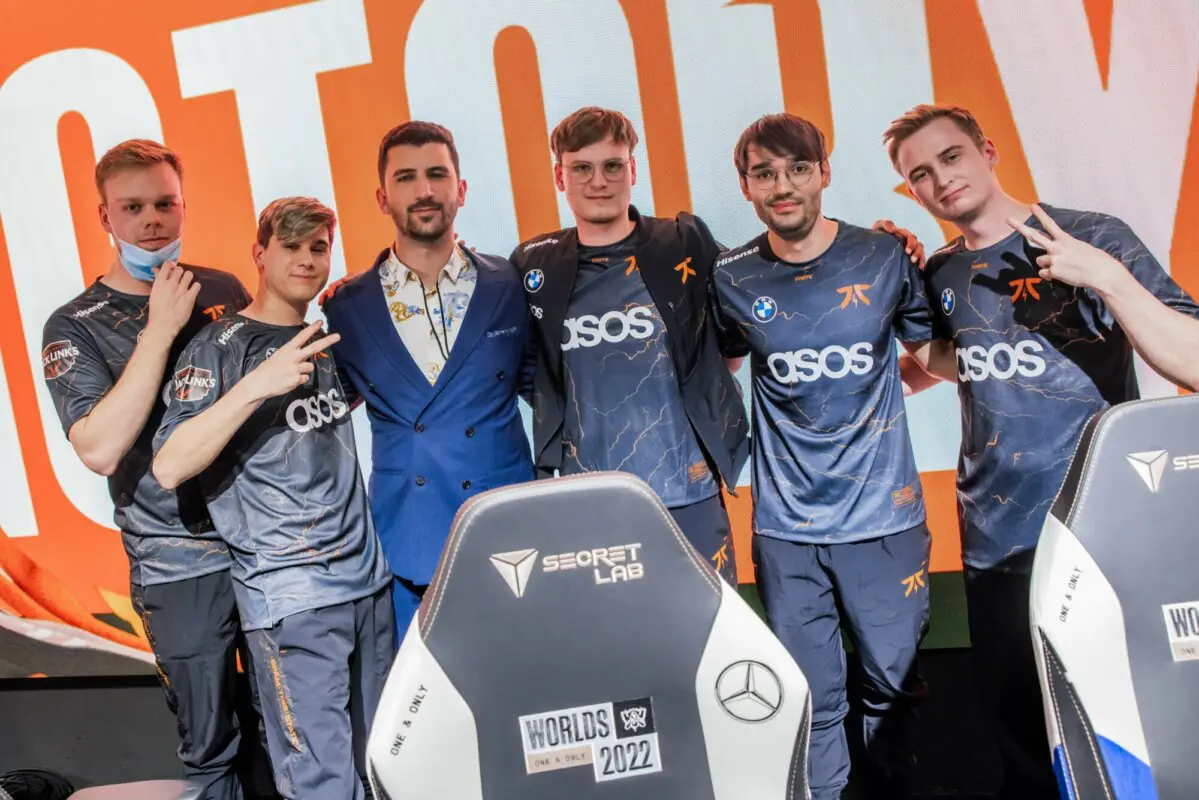 fnatic en worlds 2022