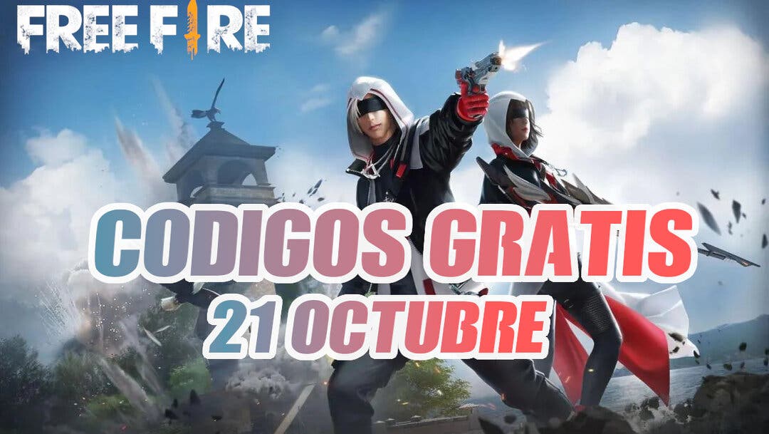 Free Fire: códigos gratis y todas las recompensas para canjear hoy