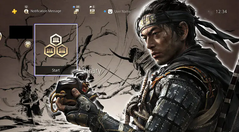 Imagen de Nuevo código gratis para conseguir 3 temas de Ghost of Tsushima para PS4, ¡canjéalo ya!