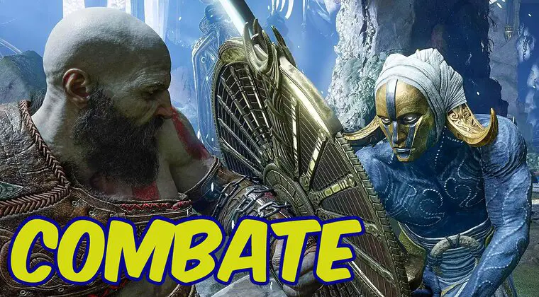 Imagen de God of War Ragnarök derrocha espectacularidad en otro vídeo sobre sus combates