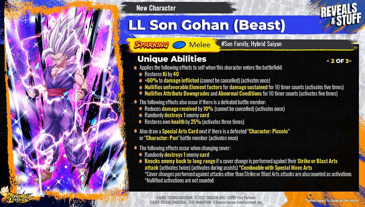 gohan bestia legends 2