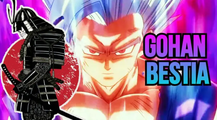Imagen de Dragon Ball: Esta ilustración de Gohan Bestia samurái es simplemente alucinante