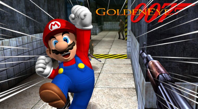 Imagen de Imaginan cómo sería GoldenEye con personajes de Super Mario para dar vida a un nuevo meme
