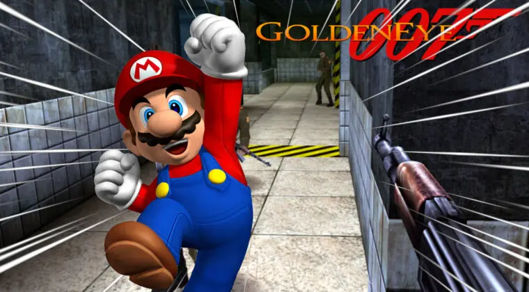 Imagen de Imaginan cómo sería GoldenEye con personajes de Super Mario para dar vida a un nuevo meme