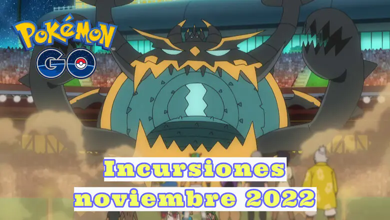 Guzzlord Pokemon GO incursiones noviembre 2022