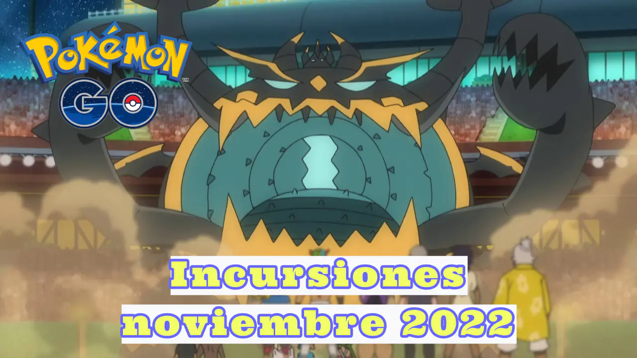 Guzzlord Pokemon GO incursiones noviembre 2022