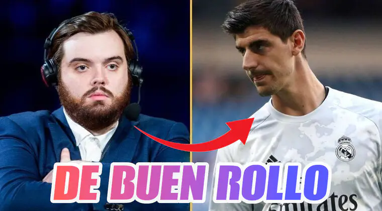 Imagen de El insulto más cariñoso de Courtois a Ibai desde la gala del balón de oro