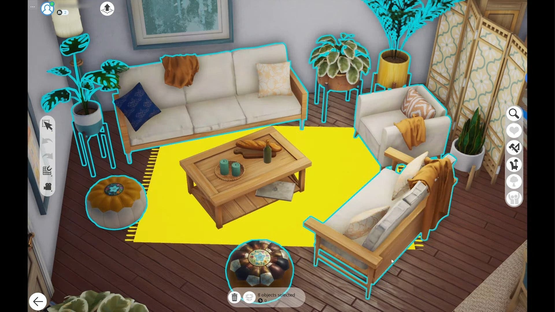 Imagens de The Sims 5 em estágio inicial de desenvolvimento.