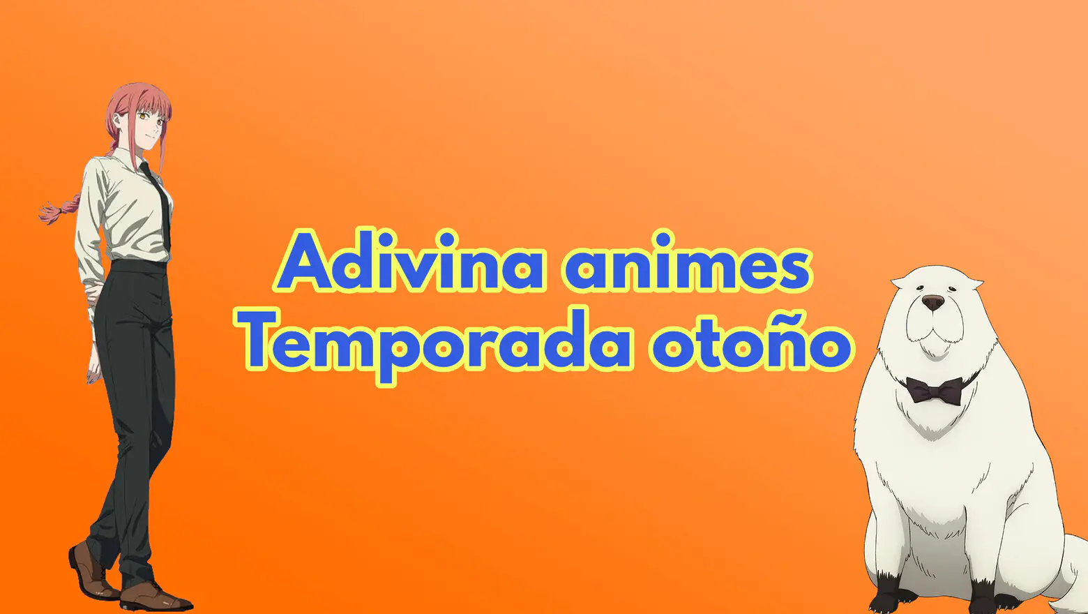 Juego anime emojis otoño 2022