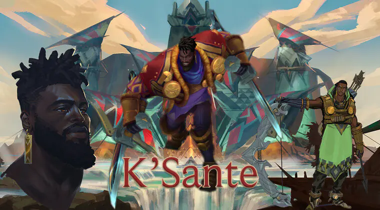 Imagen de K'Sante: Lil Nas X, Skin de Prestigio, historia y otras curiosidades