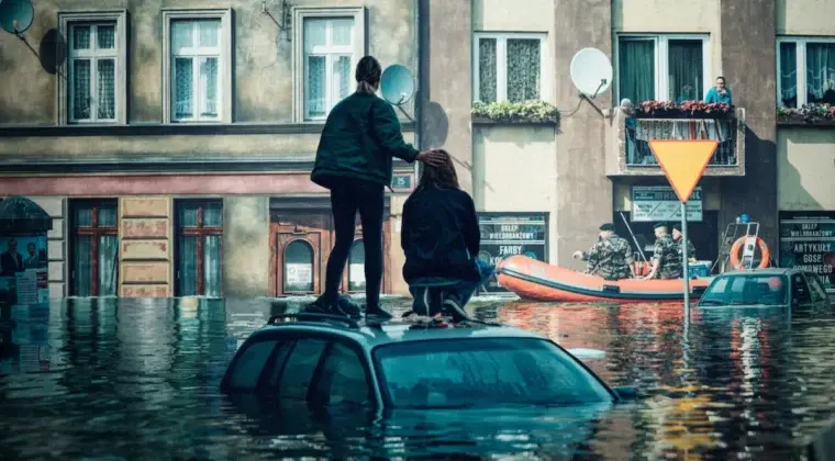 Imagen de La gran inundación: ¿fue real la inundación del Milenio en Polonia que aparece en la serie de Netflix?