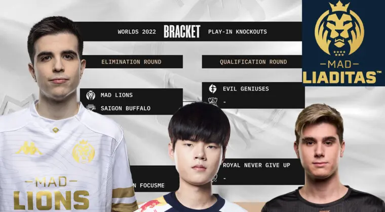 Imagen de WORLDS 2022: Fnatic primero, Mad Liaditas y los cruces de Play Offs; así fue el día 4 del Play-In