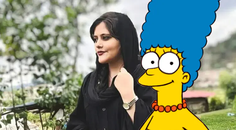 Imagen de Así protesta Marge Simpson en solidaridad con Mahsa Amini: qué ha ocurrido y por qué es un símbolo