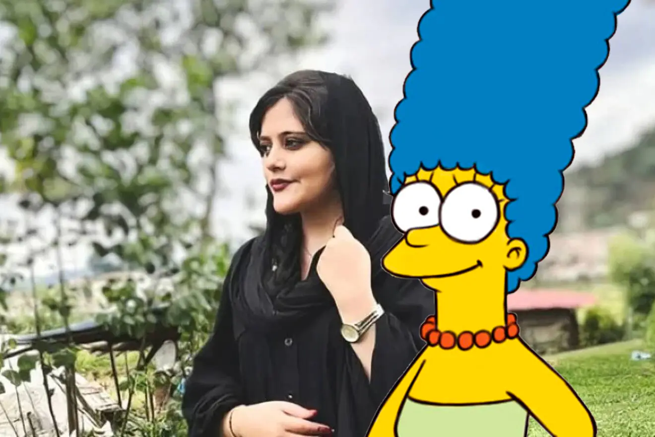 marge simpson mahsa amini