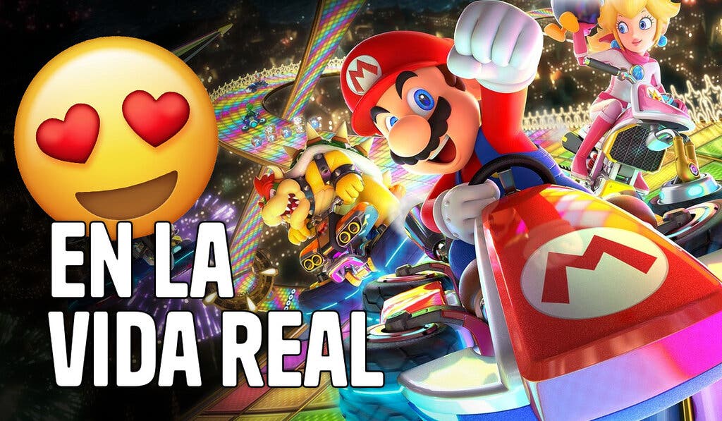 Mario Kart clásico vida real