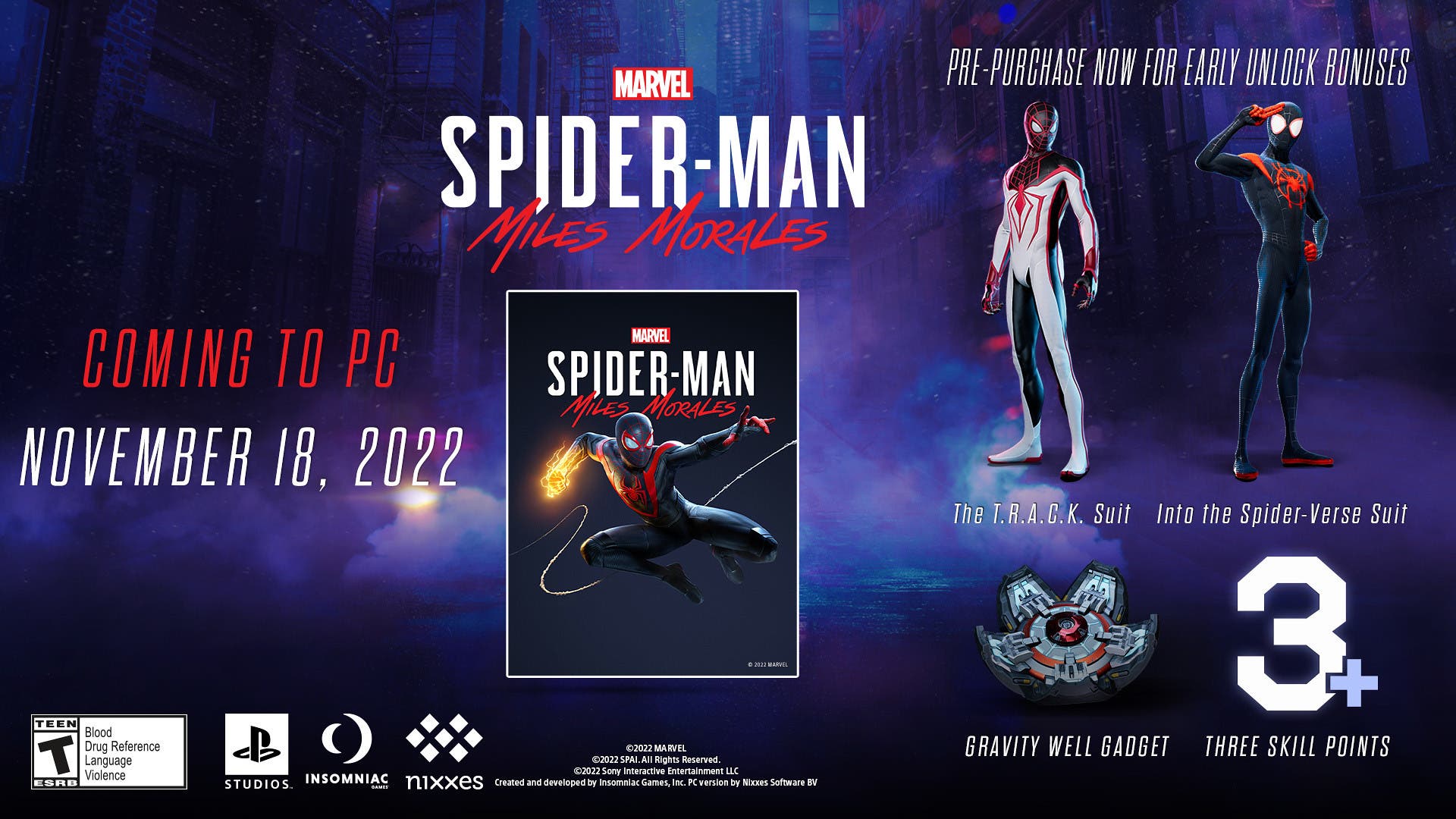 Marvel's Spider-Man: Miles Morales llegará a PC en noviembre, y habrá  premio si lo reservas