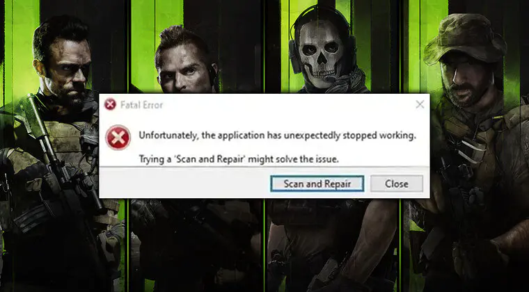 Imagen de Modern Warfare 2: Cómo solucionar el error 'Scan and Repair' que crashea el juego