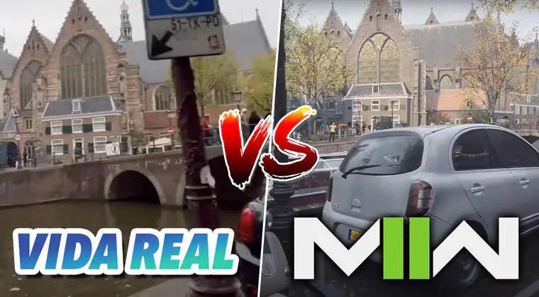 Imagen de ¿Videojuego o vida real? Comparan la Ámsterdam de Call of Duty: Modern Warfare 2 con la realidad