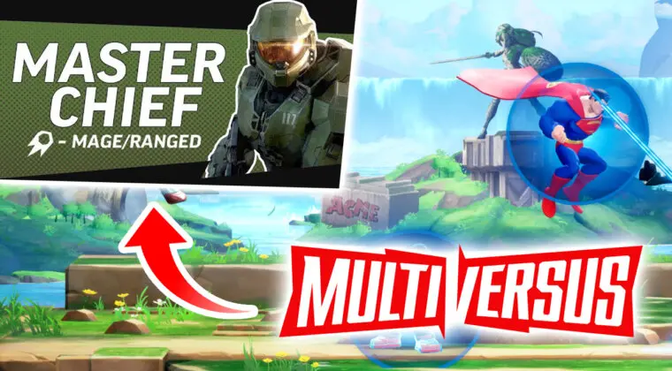Imagen de El director de MultiVersus responde con un esperanzado mensaje a un fan que ha imaginado al Jefe Maestro en el juego