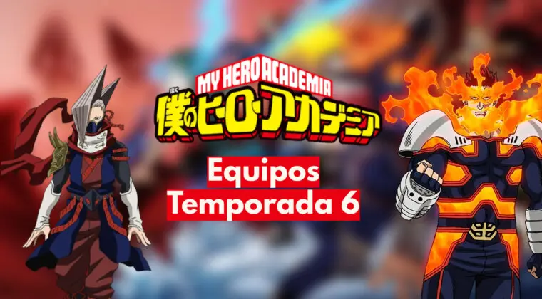 Imagen de My Hero Academia: ¿qué héroes forman los equipos de Endeavor y Edgeshot?