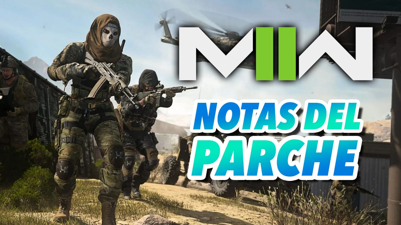 notas del parche modern warfare 2