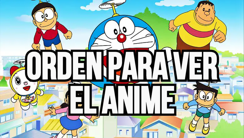orden anime doraemon