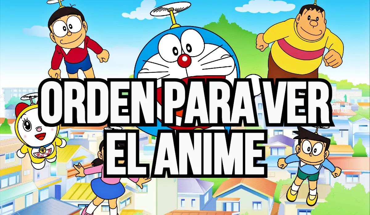orden anime doraemon