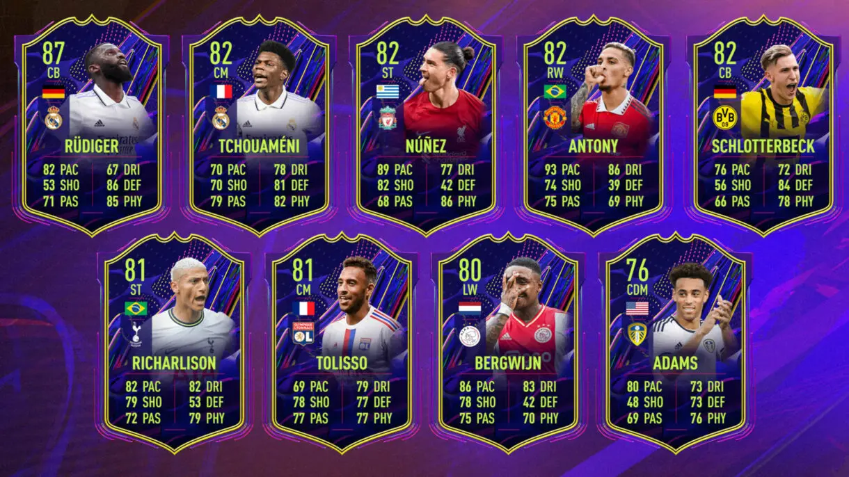 Cartas OTW FIFA 23 Ultimate Team de los jugadores que aún no han sumado victorias