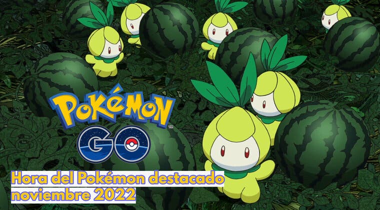 Imagen de Pokémon GO: Así será la Hora del Pokémon destacado de noviembre 2022
