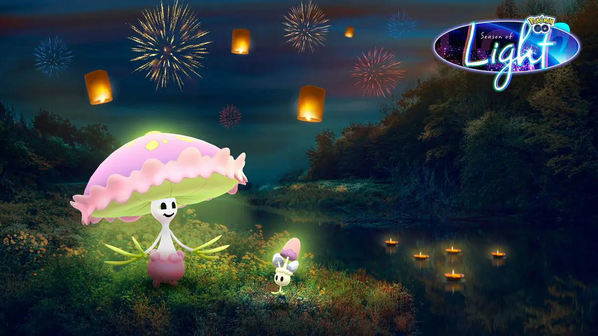 Pokemon GO Festival de Luces 2022 Morelull Shiinotic