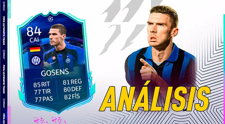 Imagen de FIFA 23: análisis de Robin Gosens RTTK gratuito. ¿Útil y con potencial?