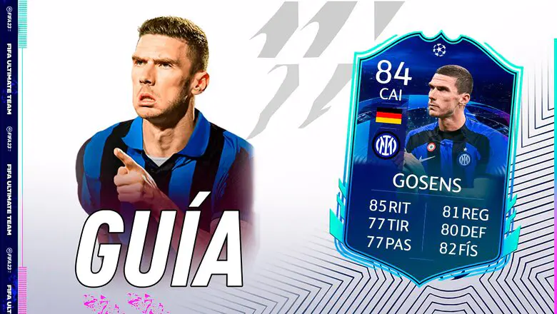 FIFA 22 Ultimate Team Guía Gosens RTTK