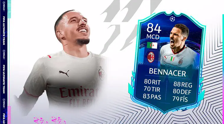 Imagen de FIFA 23: ¿Merece la pena Ismaël Bennacer RTTK? + Solución del SBC