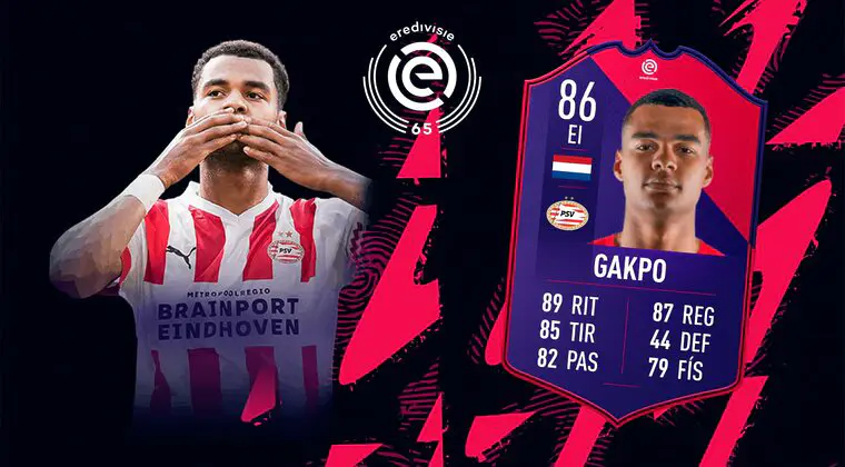 Imagen de FIFA 23: ¿Merece la pena Cody Gakpo POTM de la Eredivisie? + Solución del SBC