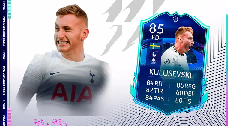 Imagen de FIFA 23: ¿Merece la pena Dejan Kulusevski RTTK? + Solución del SBC