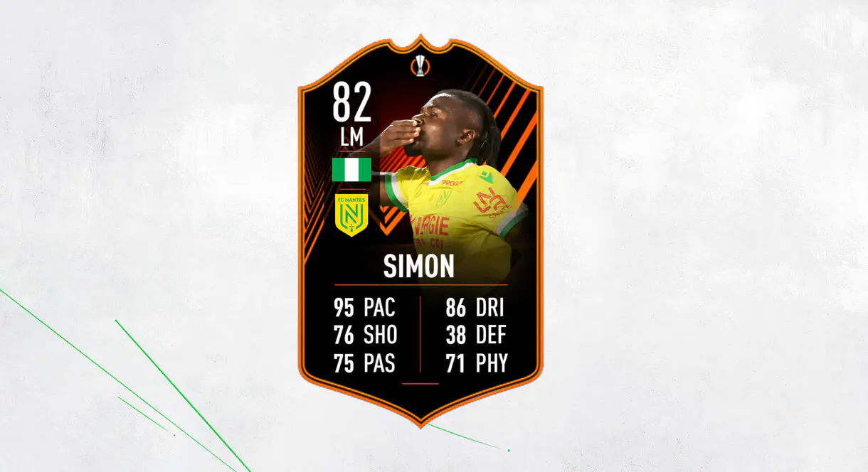 Cartas RTTK Moses Simon FIFA 23 Ultimate Team