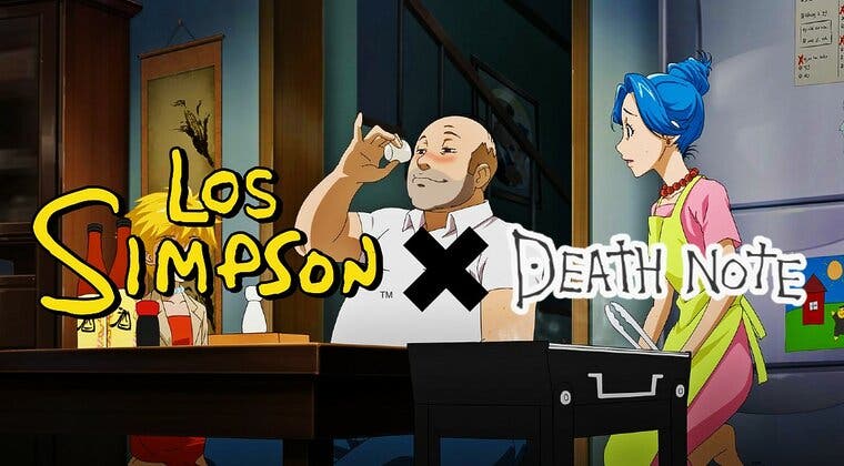 Imagen de Los Simpson tienen un episodio crossover con Death Note, y se ve increíble