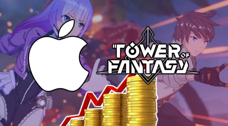 Imagen de Tower of Fantasy sube sus precios en Apple y compensa a sus jugadores con Cristal Oscuro