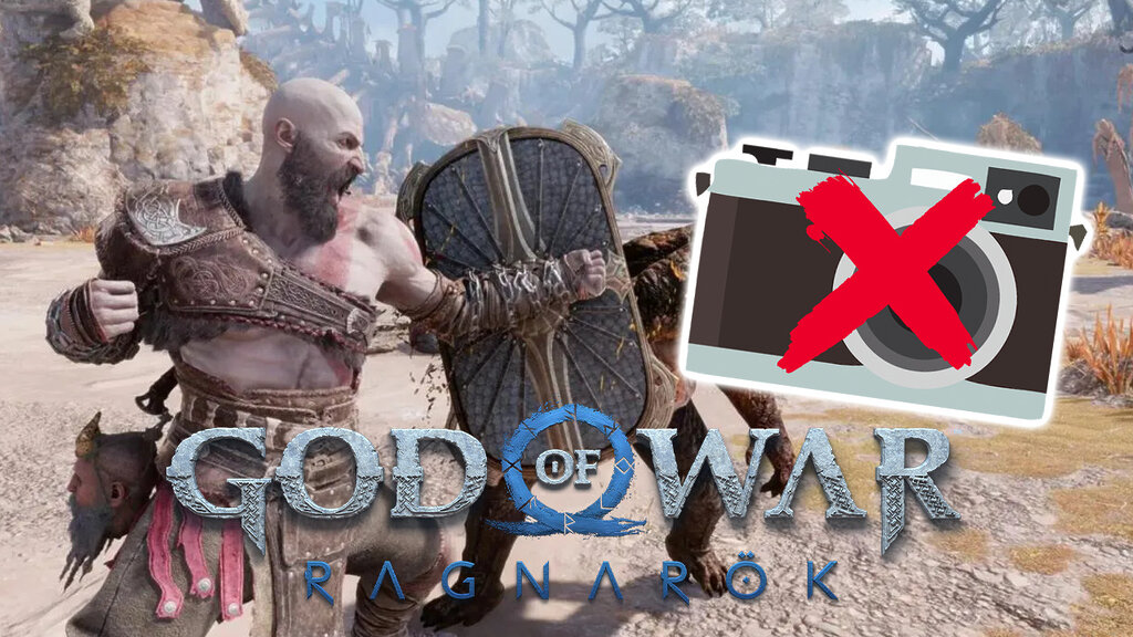 Ausencia del modo foto de God of War: Ragnarök