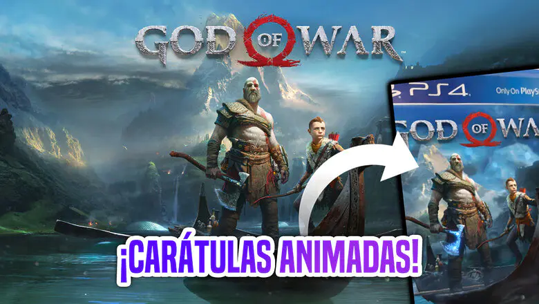 God of War y otros juegos con carátulas animadas