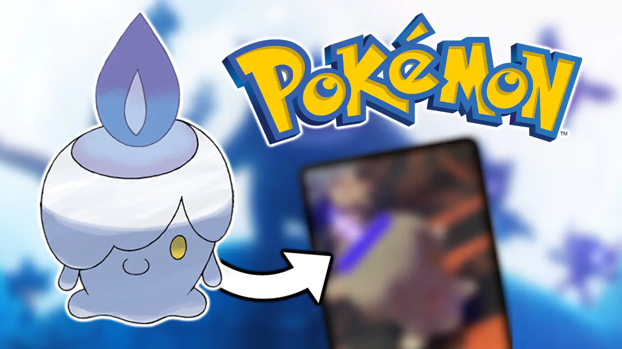 Una vela inspirada en Pokémon